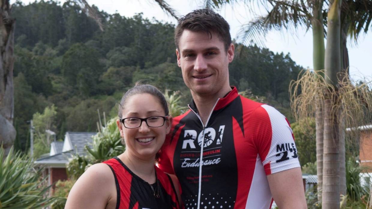Type 1 diabetic Andrew Good will take part in the Ironman 70.3 challenge